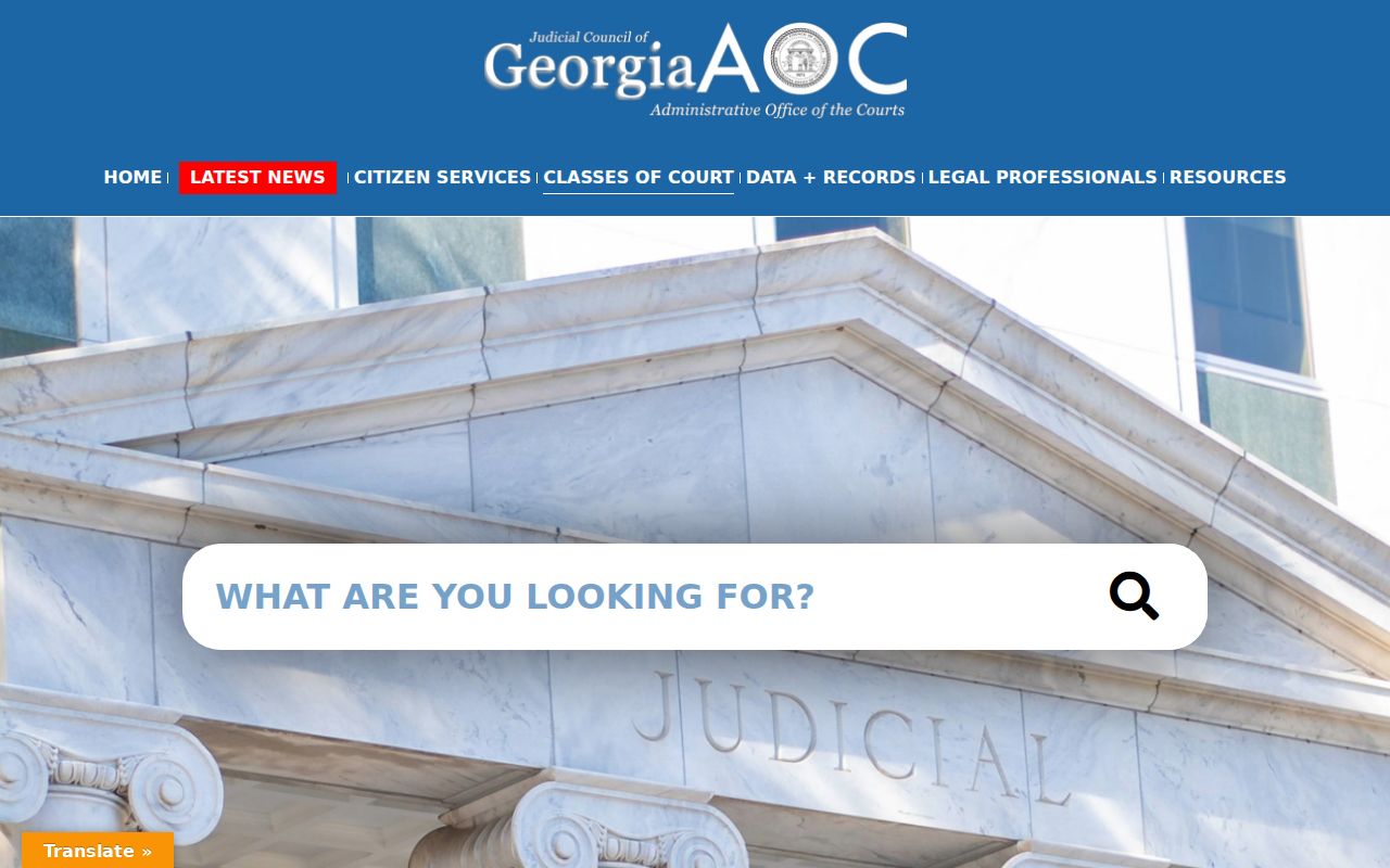 Georgia court classes behind Seminole County court dockets